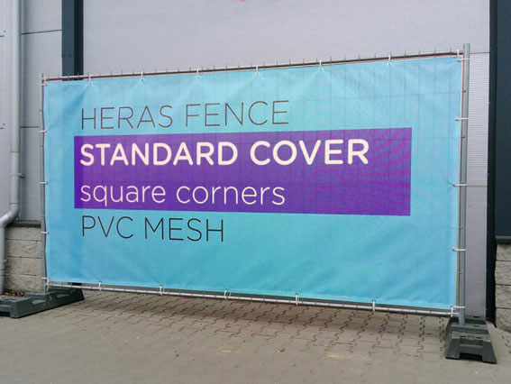 Heras Fence banners