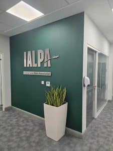 IALPA - Reception 3D Wall Signage