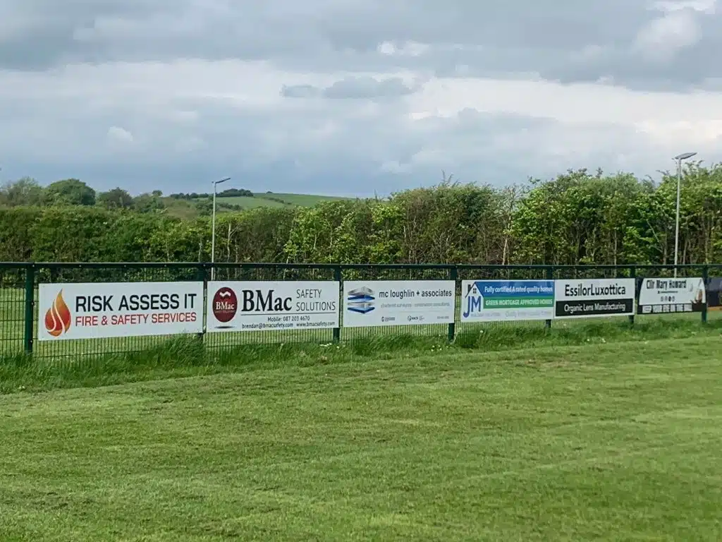 Pitch Side Sign