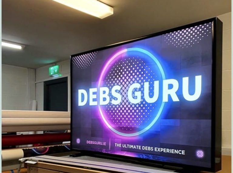 Debs Guru - Acrylic Face Lightbox
